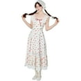 thumbnail image 2 of [Officially Licensed] Strawberry Shortcake Midi Dress for Women Prom Dresses, S, 2 of 11