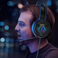 thumbnail image 3 of Noise Isolating Wired Headphone with Microphone Bass Surround Gaming Headset, 3 of 10