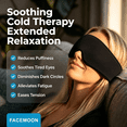 thumbnail image 4 of FACEMOON Comfort Cooling Eye Mask Weighted Design for Dark Circles Puffy Eyes Sleep Relaxation, 4 of 6