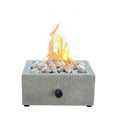 thumbnail image 2 of Bond Canmore 10 Inch Envirostone Square Firebowl 52612, 2 of 8