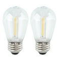 thumbnail image 3 of Better Homes & Gardens S14 0.9W LED Replacement Bulbs for Outdoor Commercial String Lights, Warm White, 2-Pack, 3 of 5