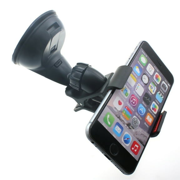 Dash Car Mount for CAT S62 Phone - Windshield Holder Cradle Swivel Dock Suction G1P