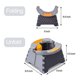 thumbnail image 4 of Orinal portátil con asiento de entrenamiento para niños pequeños, orinal de viaje plegable, asiento de inodoro con bolsa de limpieza de 30 Uds para viajar a casa, 4 of 5