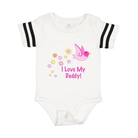 

Inktastic I Love My Daddy! Gift Baby Girl Bodysuit