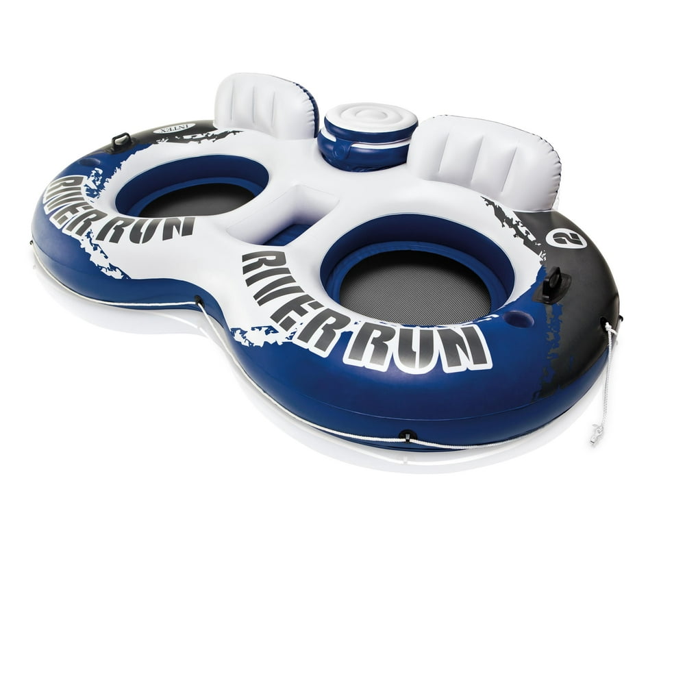 Intex Inflatable Tube w/ Cooler (4 Pack) w/ Intex Inflatable Tube Raft (12 Pack) - Walmart.com