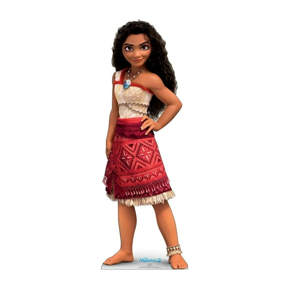 Cardboard People Moana Life Size Cardboard Cutout Standup - Disneys Moana 2 (2024 Film)