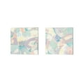 thumbnail image 1 of Great Art Now White Rock Pastel by Albena Hristova 2 Piece Canvas Art Set Each 14"W x 14"H, 1 of 3