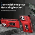 thumbnail image 2 of Compatible For iPhone 11 Pro Case PC+TPU Phone Cover Sliding Camshield Holder, 2 of 5