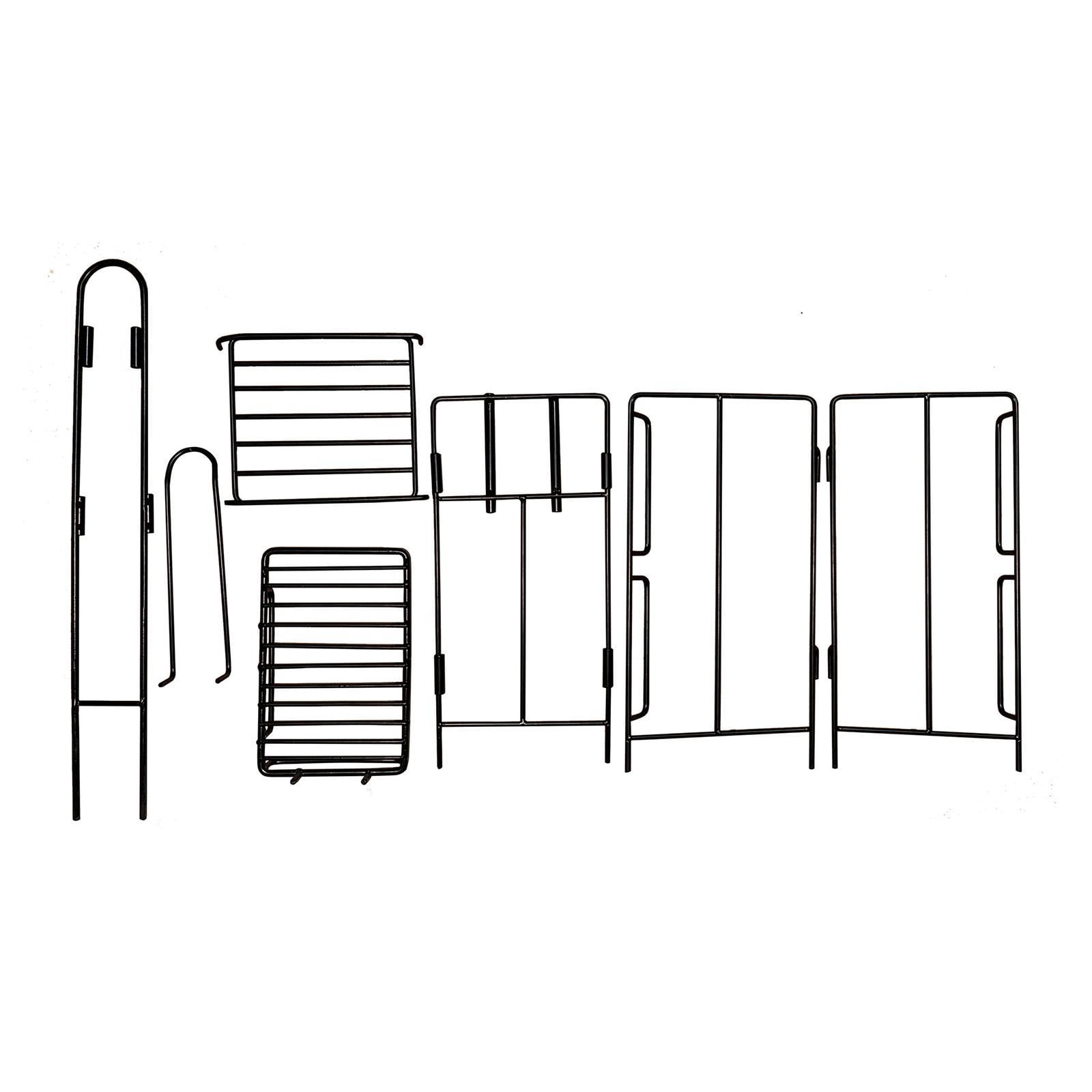 Fiocias Bathroom Storage Rack Portable Floor Standing Large Capacity Toilet Paper Holder
