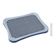 thumbnail image 1 of lionlar Dog Toilet Pee Pad Removable with Urinary Column Keep Clean Washable Puppy Potty Blue, 1 of 9