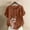 Coffee, variant on QUNYINEY Dandelion Tee Shirts Womens Crew Neck Casual Pullover Short Sleeve Tops Loose Linen Button Tops for Women