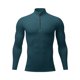 thumbnail image 4 of pstuiky camisa de manga larga para hombre, Protector solar de invierno para hombre, transpirable, de color sólido, con cremallera, cuello alto y manga larga. Tops de hombre xl, 4 of 6