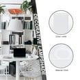 thumbnail image 7 of HONMEET Fabric Square Lamp Shade White Light Fixture Accessory Simple Style 1Set, 7 of 7