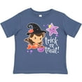 thumbnail image 3 of Inktastic Trick or Treat Mermaid Witch Hat Cauldron Boys or Girls Toddler T-Shirt, 3 of 5