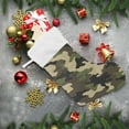 thumbnail image 2 of SKYSONIC Christmas Stocking Personalized Camoouflage Large Candy Stocking Hanging Gift Xmas Stockings Decoration 2 PCS for Family Holiday Party Ornaments Decor Fireplace, 2 of 7