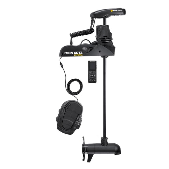 Minn Kota Trolling Motor 1358976 Ulterra; Freshwater; Electric Steer; Variable Speed Forward And Reverse; 80 Pound Of Thrust; 60 Inch Length; Bow Mount; 24 Volts; 56 Ampere