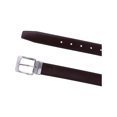 thumbnail image 4 of CTM Leather Matte Reversible Croc Print Clamp on Buckle Belt, 4 of 4