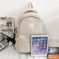 thumbnail image 4 of Mochila escolar Nailon Bolso escolar de gran capacidad Duradero Ligero Ocio diario Sywqhk Para Estrenar, 4 of 9