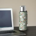 thumbnail image 5 of 20 Oz Maltese Dog and Flower Floral Coffee Tumbler Double Wall Insulated Stainless Steel Water Bottle | Metal Reusable Thermoses Flask with Cup Cap | Leak & Sweat Proof with Anti-Dust Lid, 5 of 7