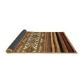 thumbnail image 2 of Ahgly Company Indoor Rectangle Abstract Brown Modern Area Rugs, 2' x 5', 2 of 4
