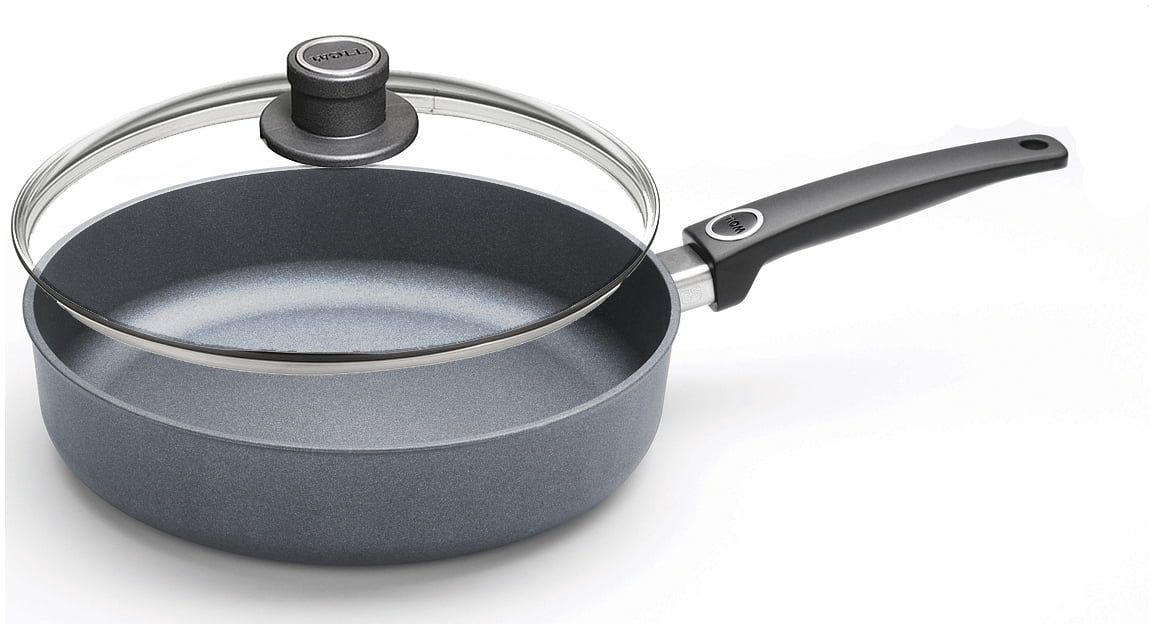 Woll Cookware Diamond Plus Induction 11" Saute Pan with Lid