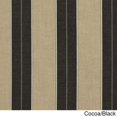thumbnail image 3 of Humble and Haute Indoor/ Outdoor 19-inch Striped Chair Cushion with Sunbrella Fabric Autumn, 3 of 5