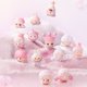 thumbnail image 5 of Pop Mart Pop Bean Cherry Blossom Crouching Series Guess Bag Original Toys Doll Cute Anime Figure Ornaments Collection, 5 of 5