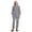 Leopard, variant on Adaptive Clothing for Women Dementia Elderly and Special Needs Anti-Strip Jumpsuit with Back-Zipper Leopard XXL