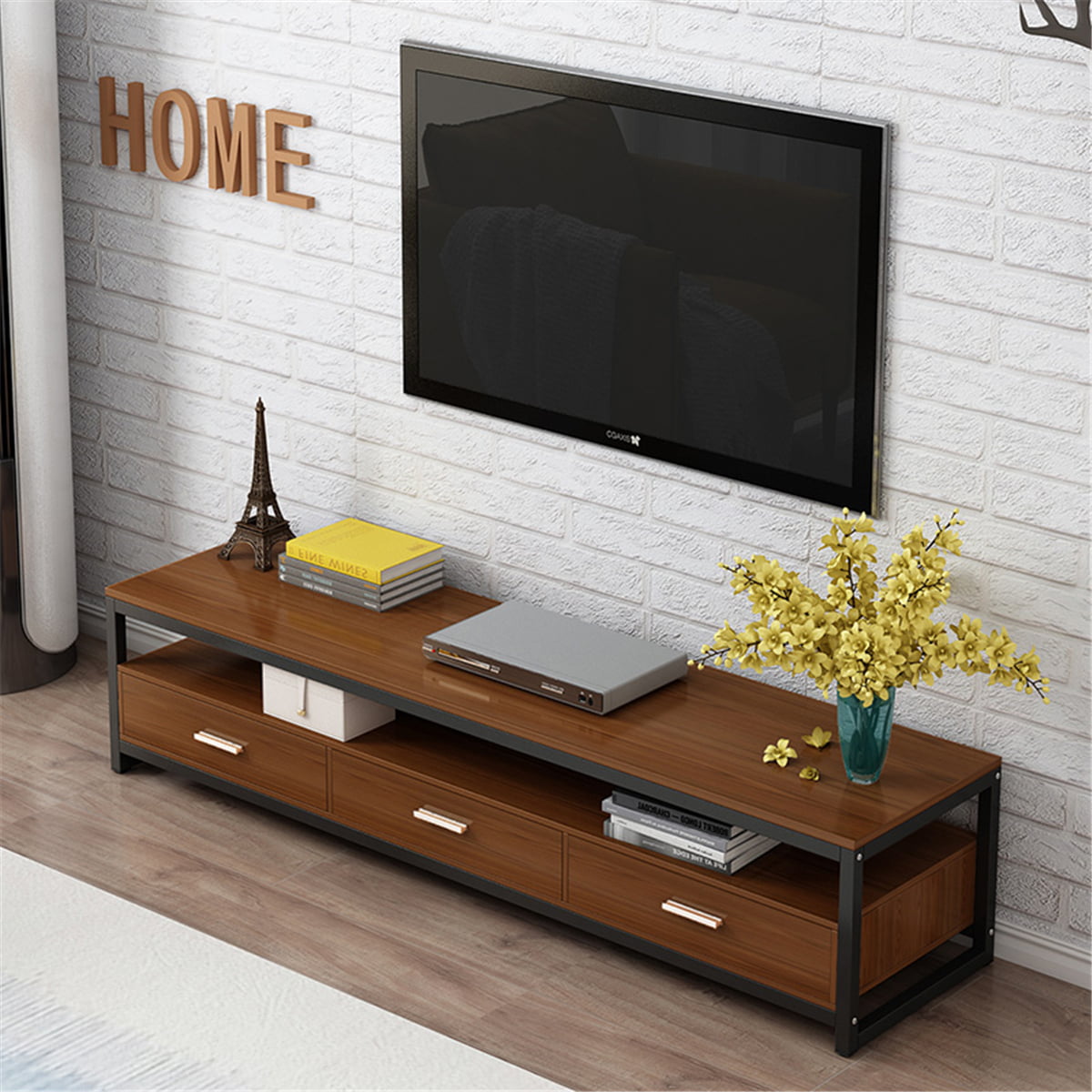 Cubic 47" Modern TV Stand and Media Storage VHD 