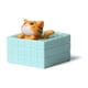 thumbnail image 1 of 4 Lindo Gato de dibujos animados Piscina de baño Figuritas de jardín en miniatura de escritorio Perfecto para & Juguetón Hogar Ideal para los amantes de los gatos, 1 of 4