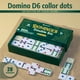 thumbnail image 2 of Juego de dominó Queensell Dominos Double 6 para adultos y niños, 2 of 9