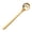Golden Hollow#, variant on Opvise Cute Animal Paw Claw Stainless Steel Coffee Drink Dessert Kitchen Mixing Spoon Golden Hollow#