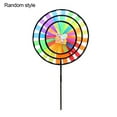 thumbnail image 1 of Rvidsgi Pinwheel Handheld Black Edge Double Layers Two-layer Animal Wind Spinner for Children, 1 of 8