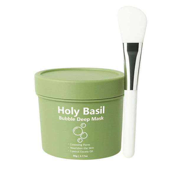 Beauty and Personal Care Oly Deep Mask - Holy Carbonated Water Gently For Deep Cleansing Purifies Pores Blackheads Wash-Off For Glowing 90g