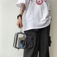 thumbnail image 4 of Bolso Bandolera PVC Pequeño Hombro Cuadrado Informal Deportivo Transparente para Mujer, 4 of 9