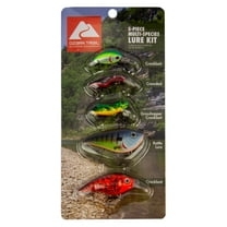 Ozark Trail Multi-Species Assorted Fishing Lure Kit - 5 Piece