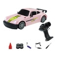 thumbnail image 1 of Vehículo de juguete 4x4 con control remoto, juego de coches para niños, regalo de cumpleaños rosa, 1 of 9