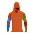 thumbnail image 3 of Drmagiyhm Men's Lightweight UPF 50+ Shirts Cooling Spf Fishing Shirts Long Sleeve Hooded Shirts Quick-Dry Sun Hoodie with Face Mask XL, 3 of 3