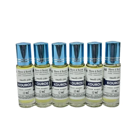 Roll On Perfume Oil Set of 6 Pieces