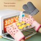 thumbnail image 5 of sweethay 1 guante resistente al calor, guantes de cocina antideslizantes para horno microondas, guantes antiescaldado para cocinar, guantes de alta Herramientas y accesorios para hornear Gris sweethay HA067775-01, 5 of 6