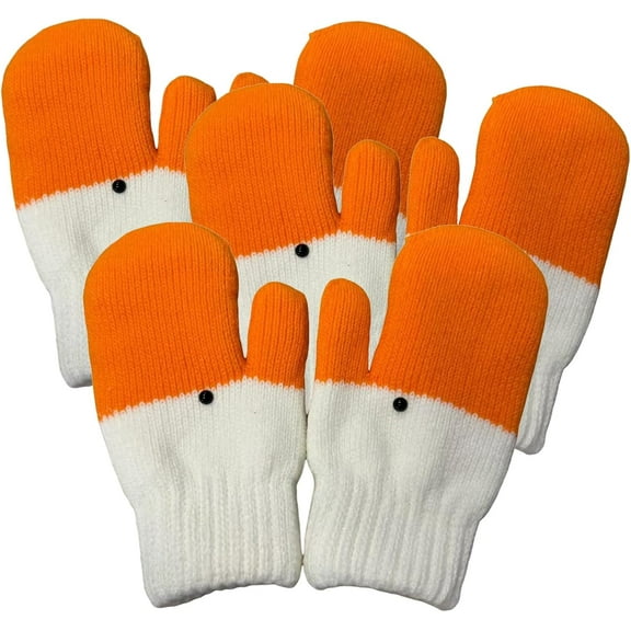 Jtbuh XLY Winter Goose Mittens, Cute Goose Gloves, Funny Novelty Animal Gloves with Thermal Soft Lining Gift for Friend Use Outdoor