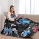 thumbnail image 3 of Manta de Lilo & Stitch, acogedora manta de franela para niños y niñas, manta súper suave y cálida para sofá cama, 50 x 60 pulgadas, 3 of 5