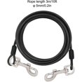 thumbnail image 4 of 3m/10ft Dog Tie Out Cable,steel Wire Pet Leash Reflective Canine Lead For Medium Large Dogs Up To 130lbs, 4 of 5