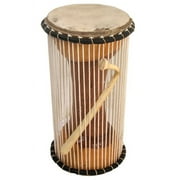 Paragon Heartwood Mali Tama 5" x 11" - Professional African Talking Drum - Stick included