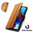 thumbnail image 4 of Allytechgroup Moto G Pure Wallet Case, RFID Blocking Cards Holder Vintage PU Leather Folio Flip Stand Shockproof Magnetic Closure Wallet Case for Motorola Moto G Pure, Lightbrown, 4 of 8