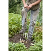 Spear & Jackson Traditional Stainless Steel Digging Fork, Heavy Duty Durable Stainless Steel Garden Tool, Ideal for Digging, Aerating, and Turning Soil
