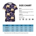 thumbnail image 2 of Wukai Lavender Flowers Youth Unisex Short Sleeve T-Shirt for Boys, Girls, Teens, and Kids-Large, 2 of 7
