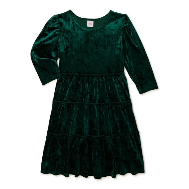 Wonder Nation Girls Velour Dress Sizes 418 & Plus
