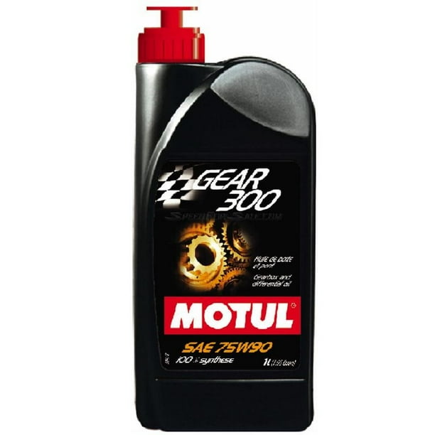 MOTUL 75W90 Gearbox and Differential Fluid - Gear 300 - Walmart.com .