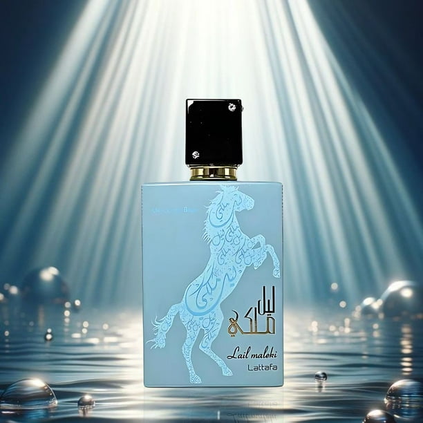 Lattafa Unisex Lail Maleki Morrocan Blue EDP Spray 3.4 oz